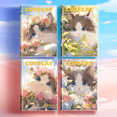 Kawaii Cute Cat EVA Rubber Cover A5 Notebook, Kawai Notebooks