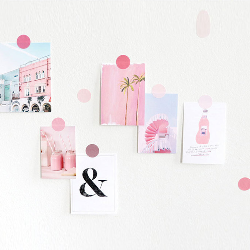 Cute Color Palette Gradient Index Stickers, Bookmarks