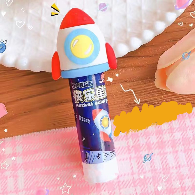 kawaii Animal Shape Head Solid Glue Stick