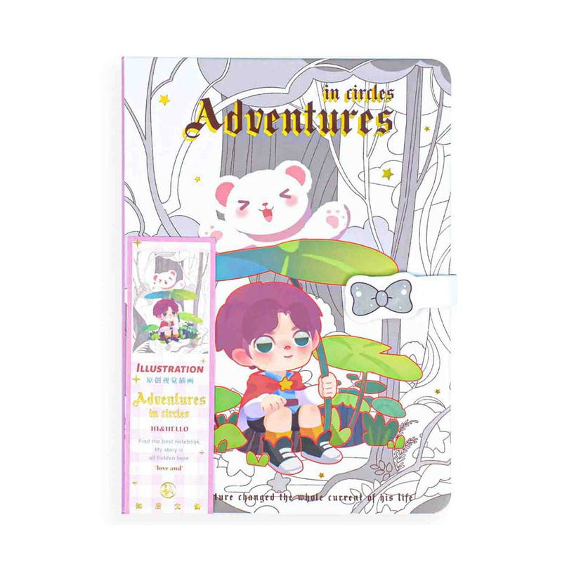 Kawaii Forest Adventure Notebook, Kawai Notebooks