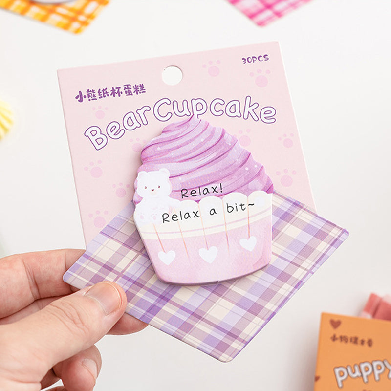 Kawaii Dessert Shape Sticky Notes,Sticky Notes