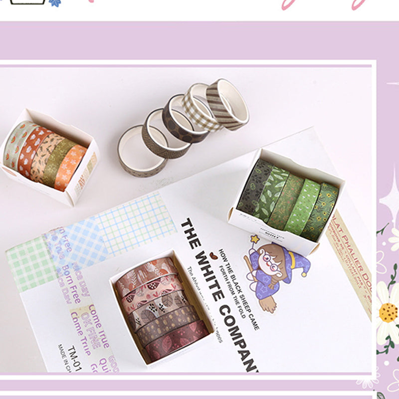 Forest Theme Washi Tape Set, Washi Tapes