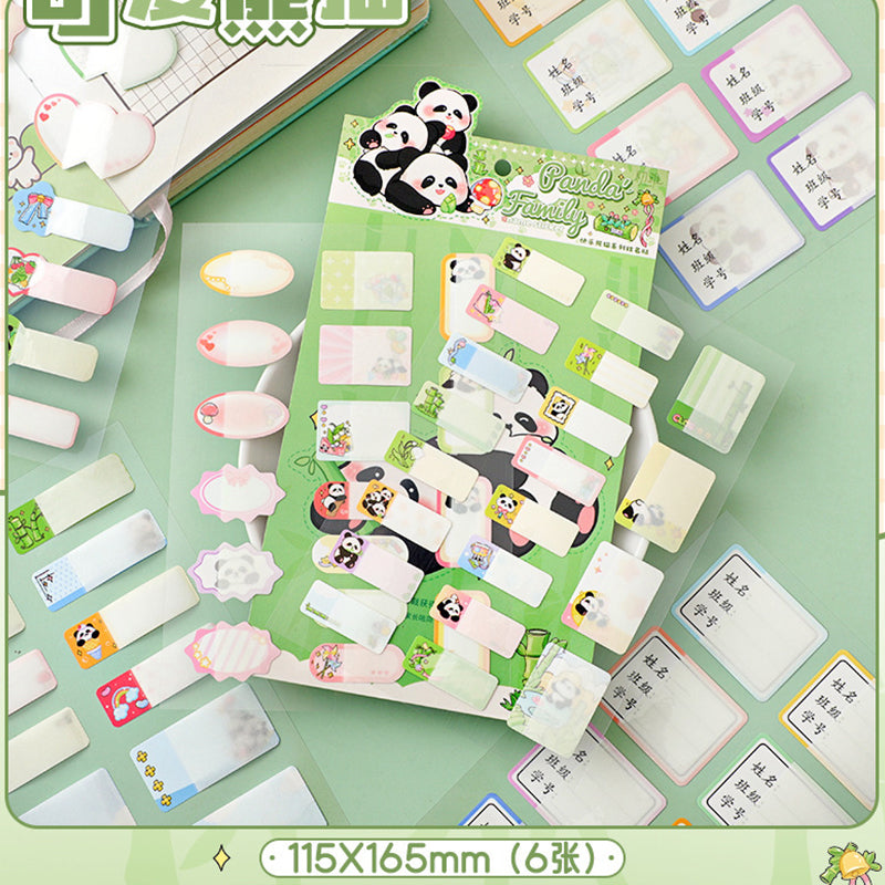 Waterproof Capybara Note Stickers, Stickers