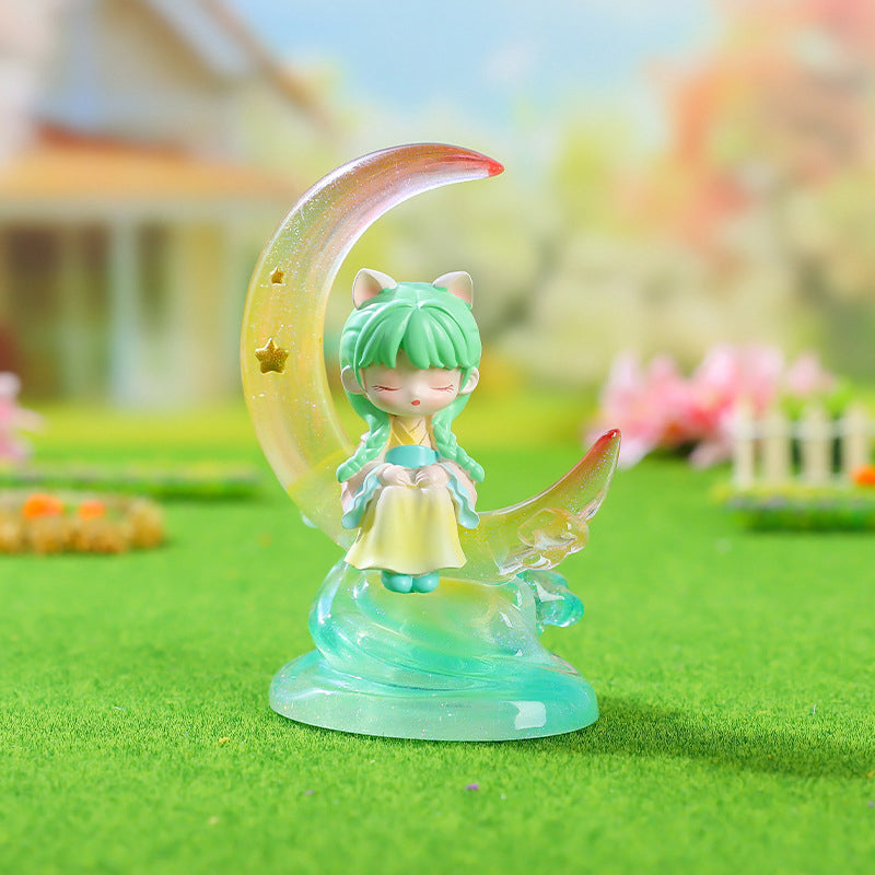 Kawaii Ancient Style Praying Girl Blind Box Lamp,Kawaii Lamps