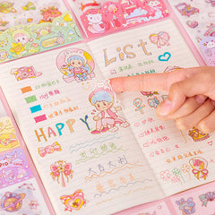 Twelve Constellations Cartoon Paper Sticker Set ♈✨