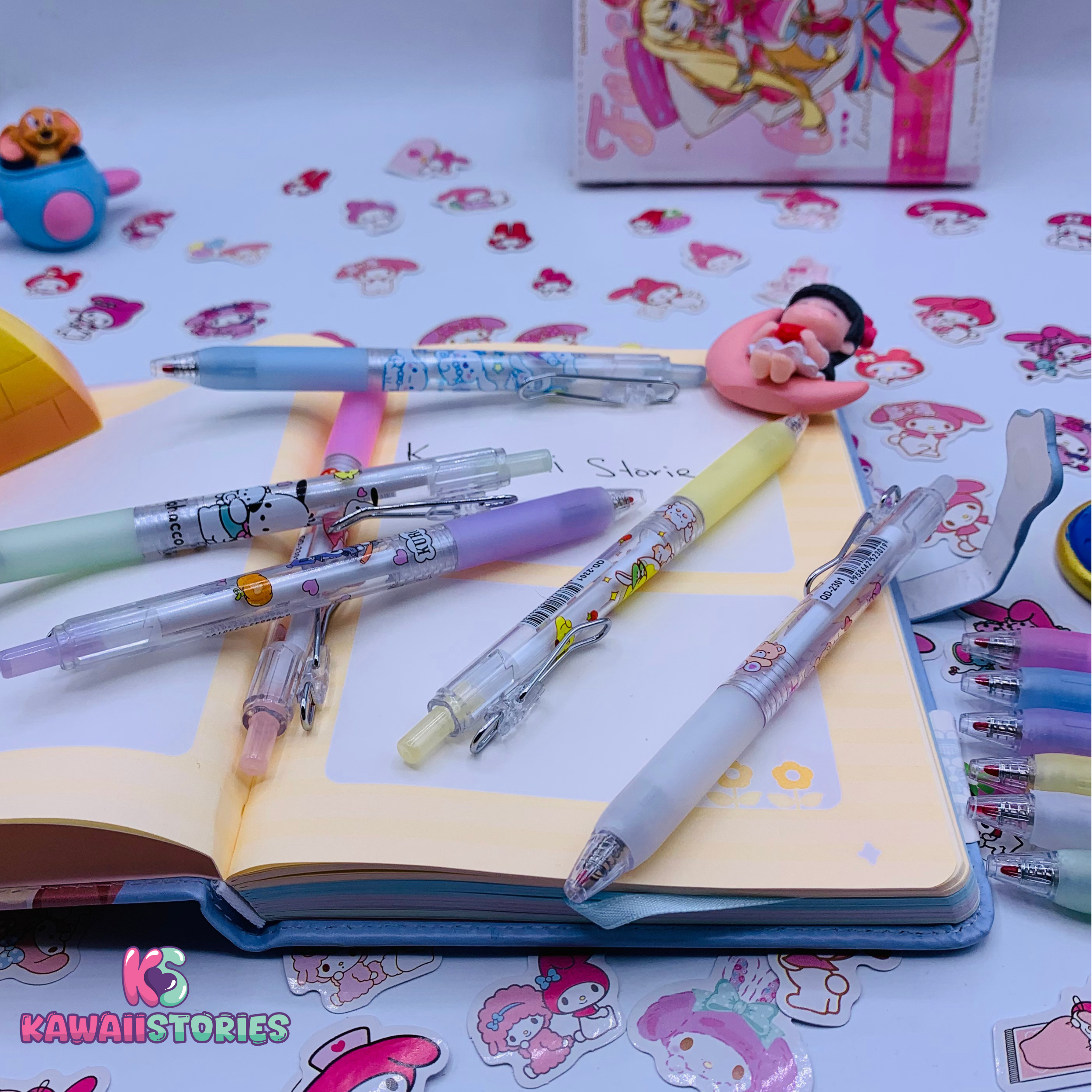 Hello Kitty Sanrio Family Metal Hook Pen