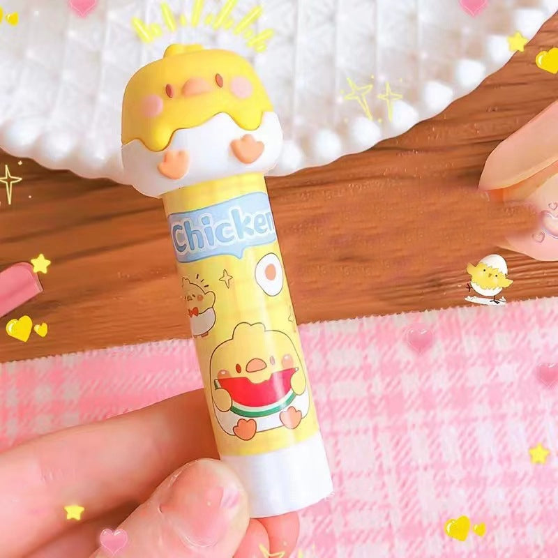 kawaii Animal Shape Head Solid Glue Stick