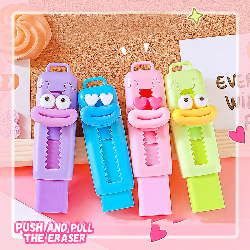 Duck Shaped Retractable Eraser