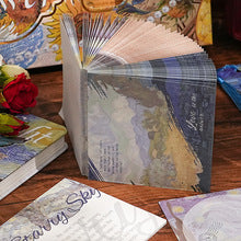 Art journal gift box stationery detail