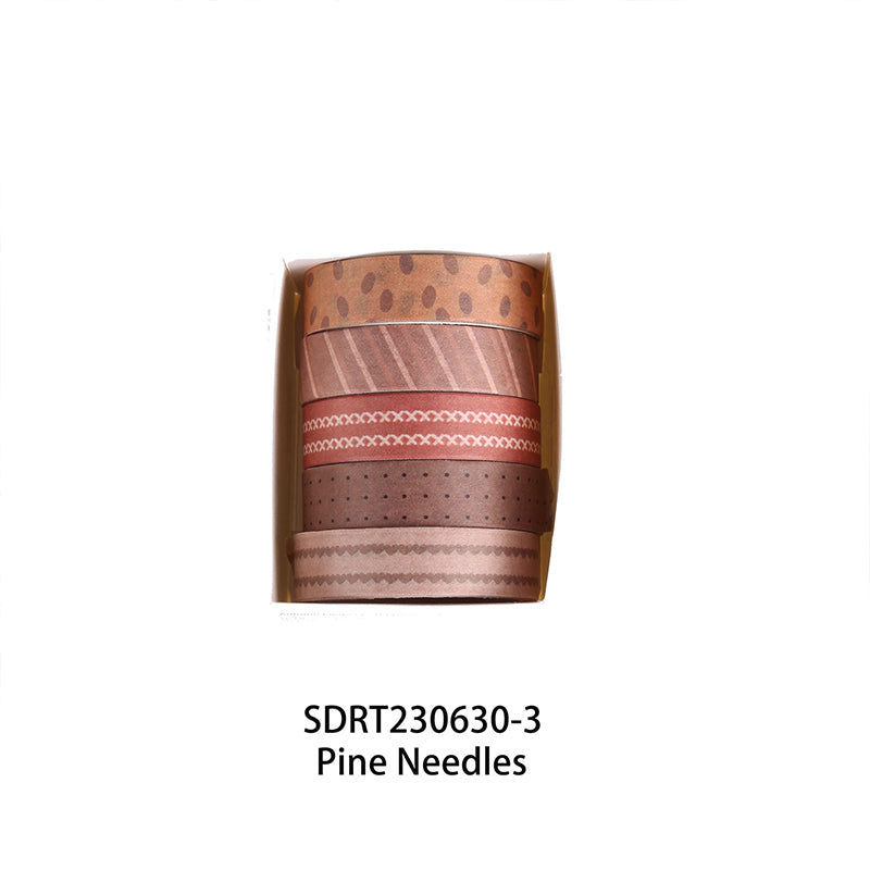 Forest Theme Washi Tape Set Pink, Washi Tapes