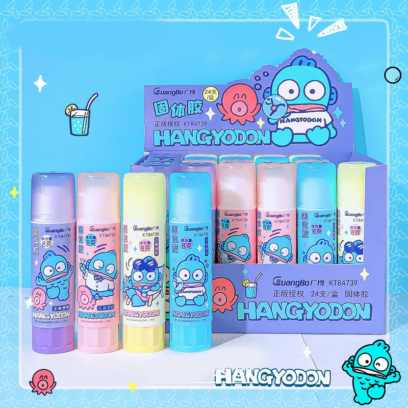 Colorful cartoon glue stick stationery set
