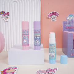 Colorful solid glue sticks for school stationery
