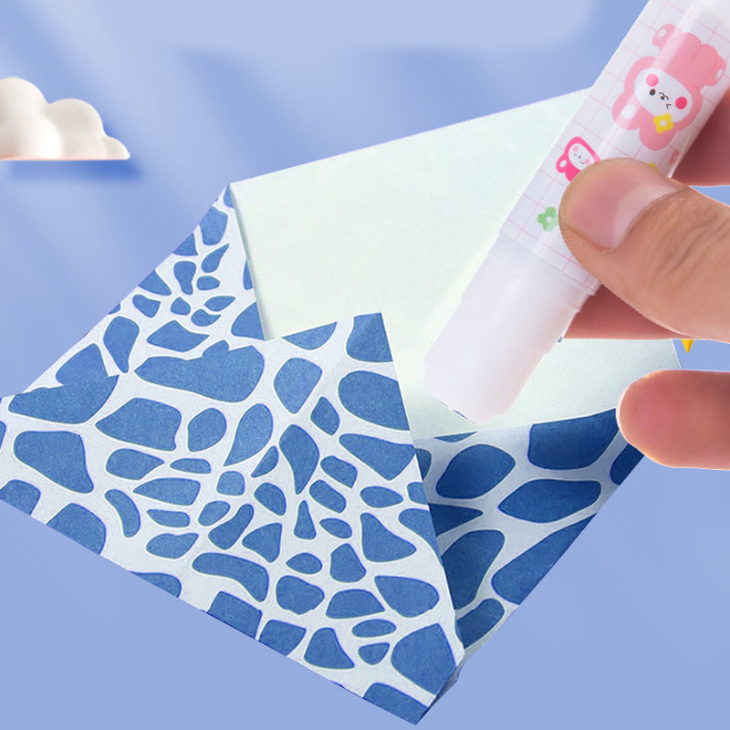 Cute cartoon glue stick for paper crafts and school projects