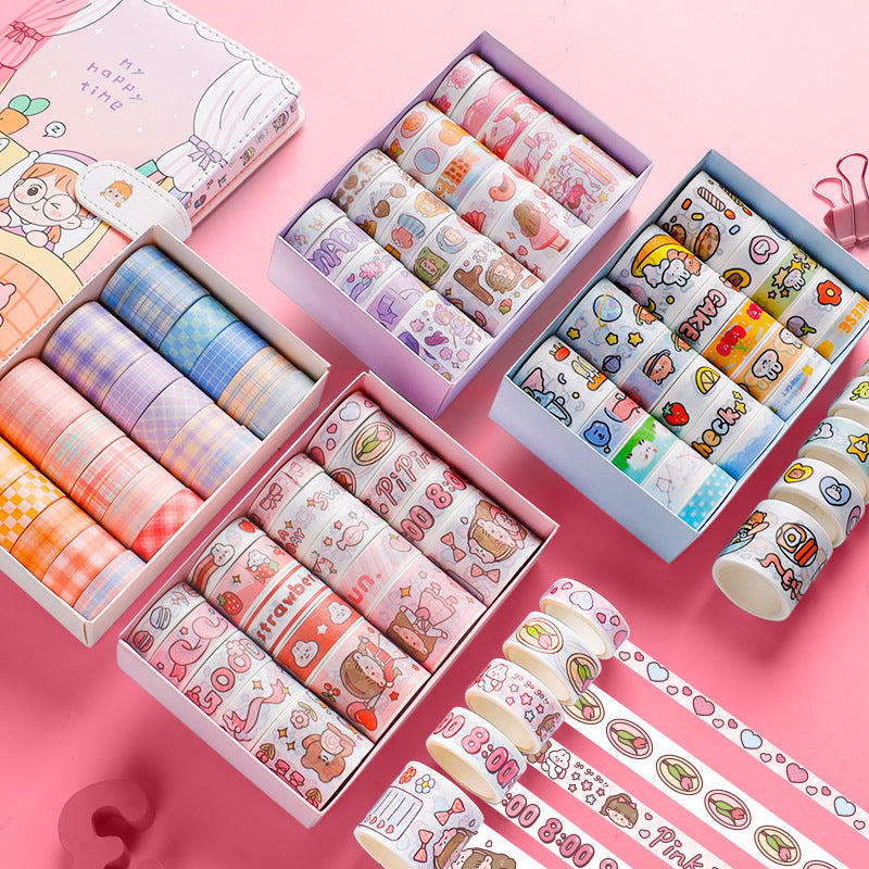 Cozy Desk Washi Stickers - included product detail, not the full bundle