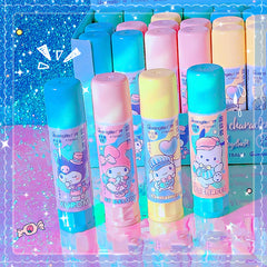 Macaron color unicorn glue stick stationery set