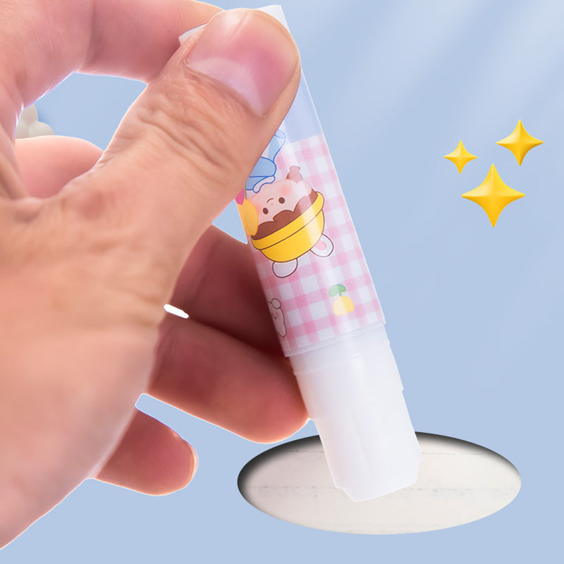 Portable glue stick for students and creative activities